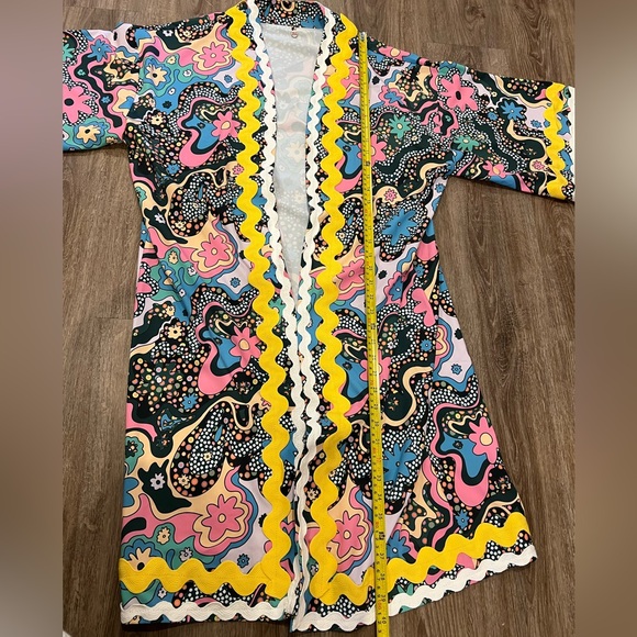 CeliaB Multi Print Duster/Kimono - Picture 7 of 9